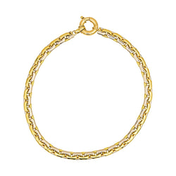 Collier Maille en or jaune et or blanc - Castafiore
