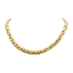 Collier Maille en or jaune et or blanc - Castafiore