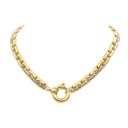 Collier Maille en or jaune et or blanc - Castafiore