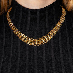 Collier Maille en or jaune et or rose - Castafiore