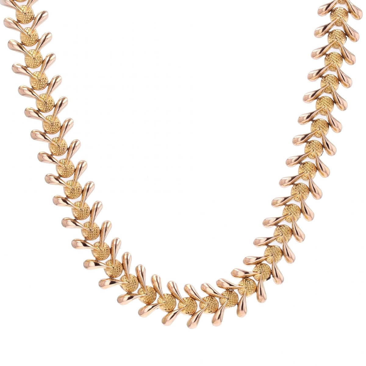 Collier Maille en or rose - Castafiore