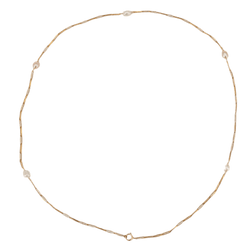 Collier Maille en or rose et perles - Castafiore