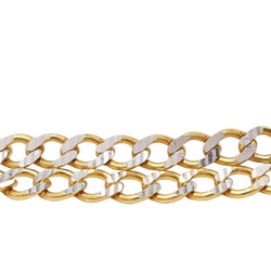 Collier maille fantaisie en or jaune - Castafiore