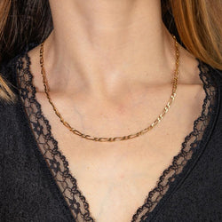 Collier Maille figaro Or Jaune - Castafiore