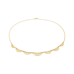 Collier Maille filigrane Or jaune - Castafiore