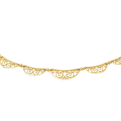 Collier Maille filigrane Or jaune - Castafiore