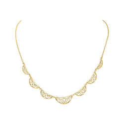 Collier Maille filigrane Or jaune - Castafiore