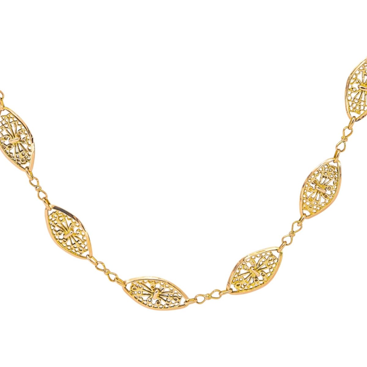 Collier Maille filigrane Or jaune - Castafiore