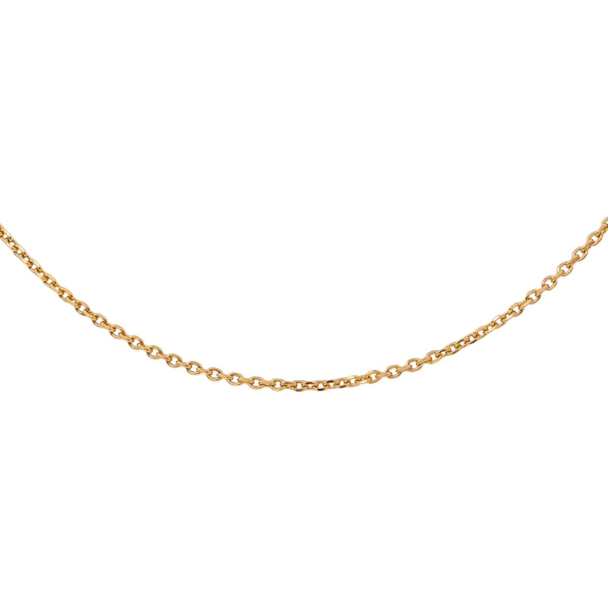 Collier Maille forçat Or jaune - Castafiore