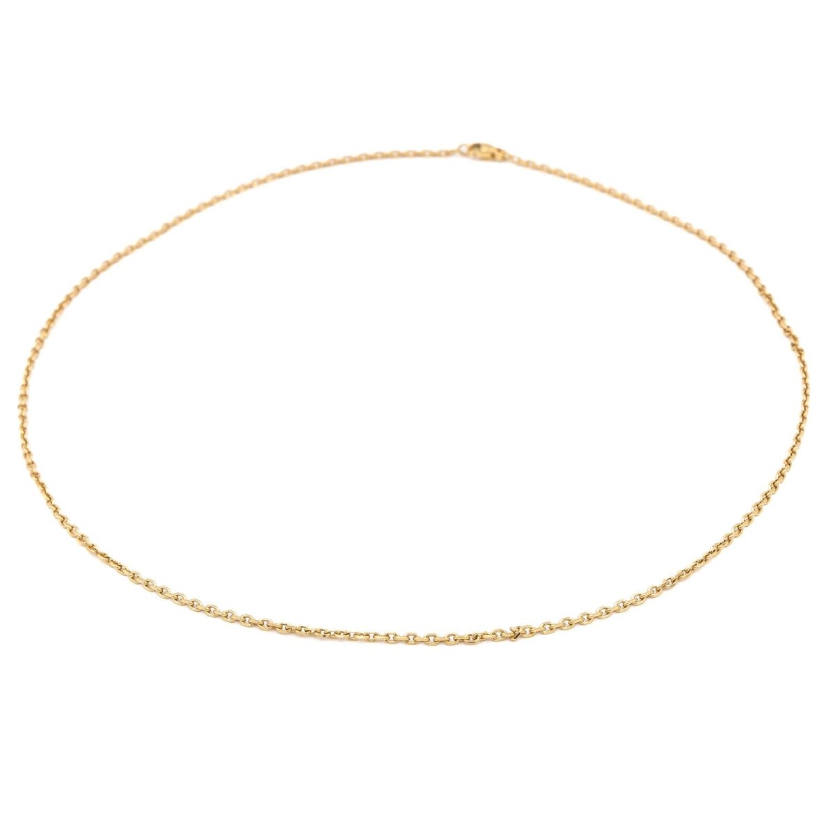 Collier Maille forçat Or jaune - Castafiore