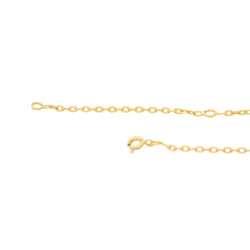 Collier Maille forçat Or jaune - Castafiore