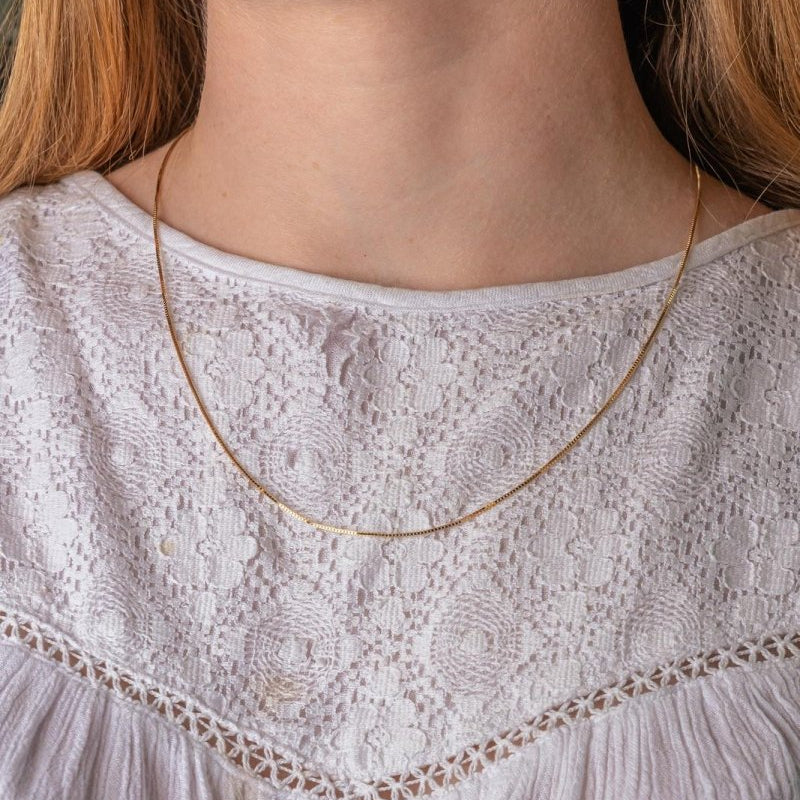 Collier Maille Forçat Or jaune - Castafiore