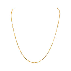 Collier Maille forçat Or jaune - Castafiore