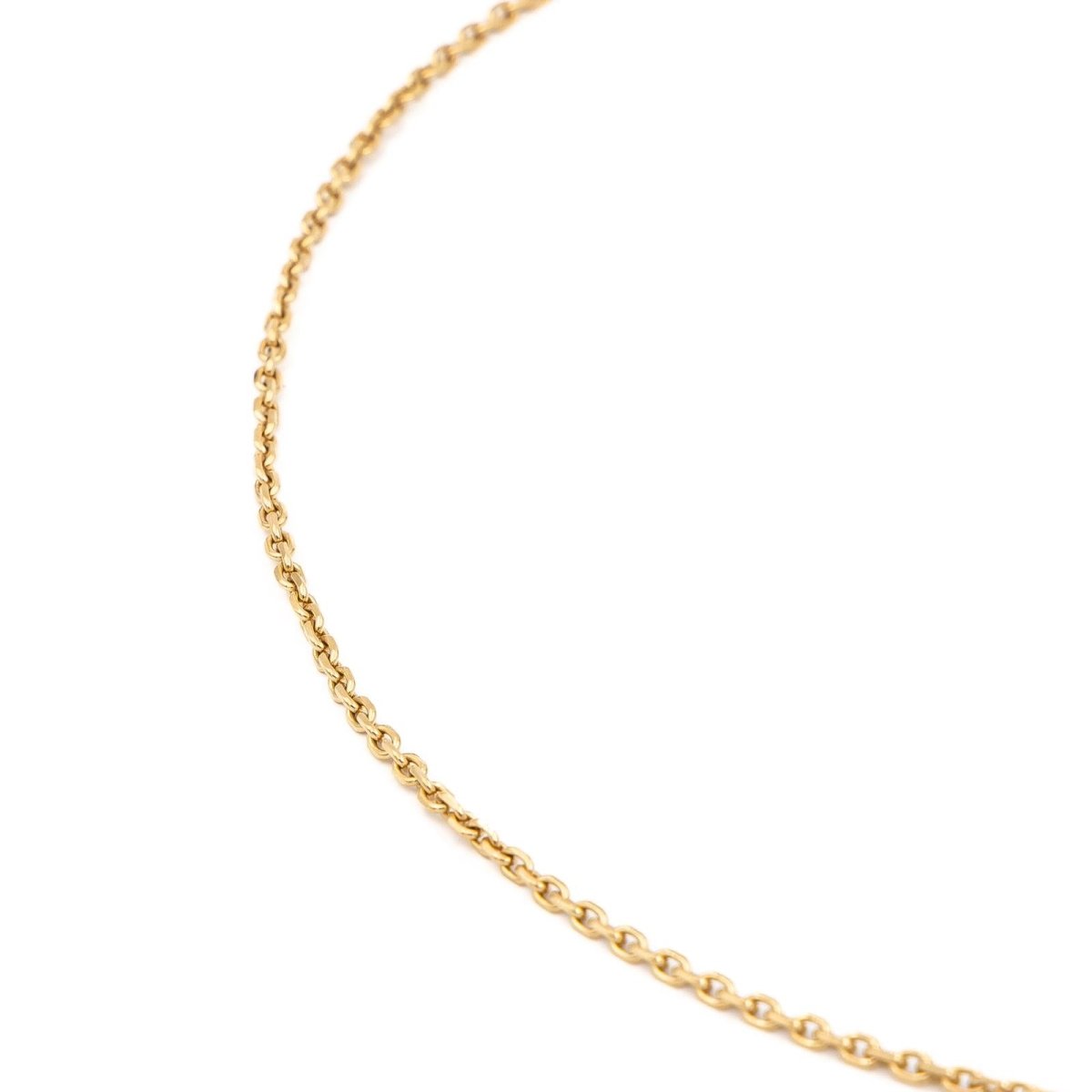 Collier Maille forçat Or jaune - Castafiore