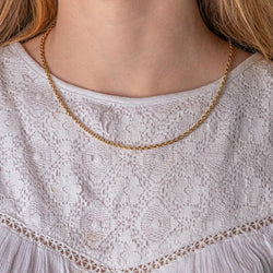 Collier Maille Forçat Or jaune - Castafiore