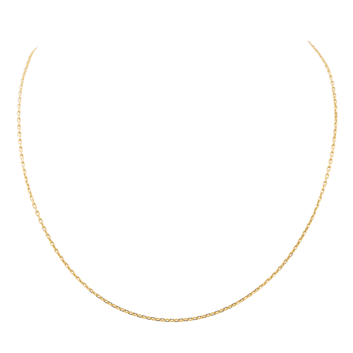 Collier Maille forçat Or jaune - Castafiore