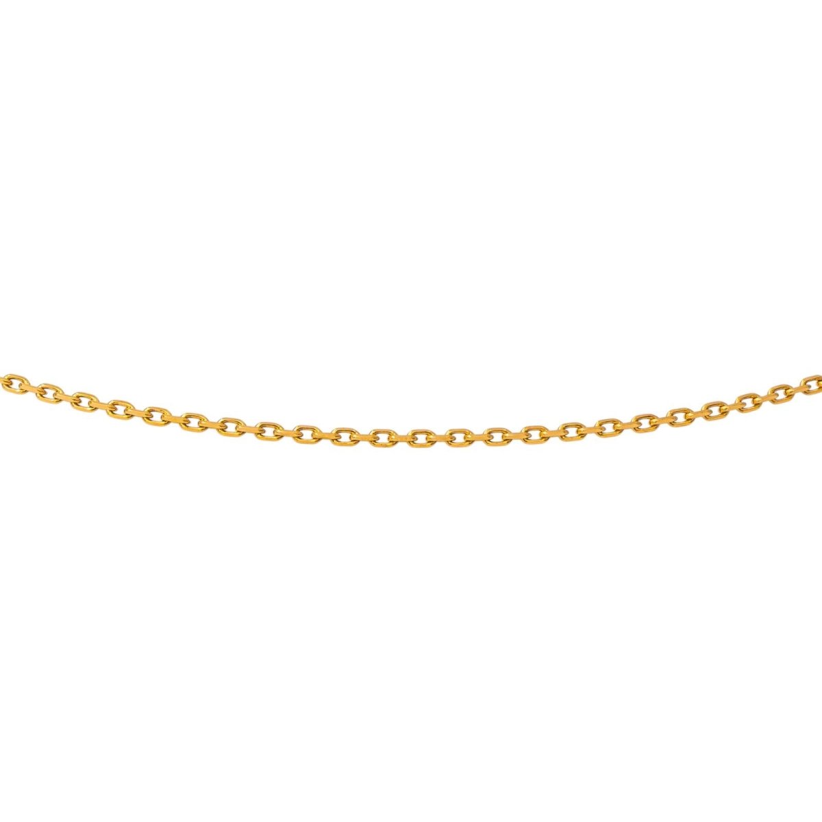 Collier Maille forçat Or jaune - Castafiore