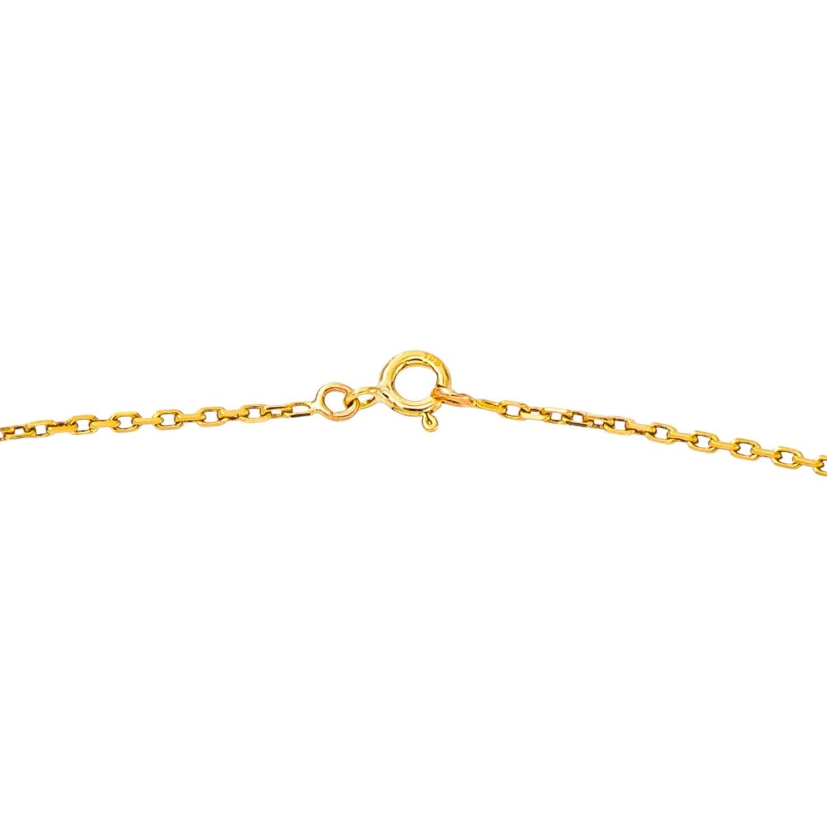 Collier maille Forçat Or jaune - Castafiore