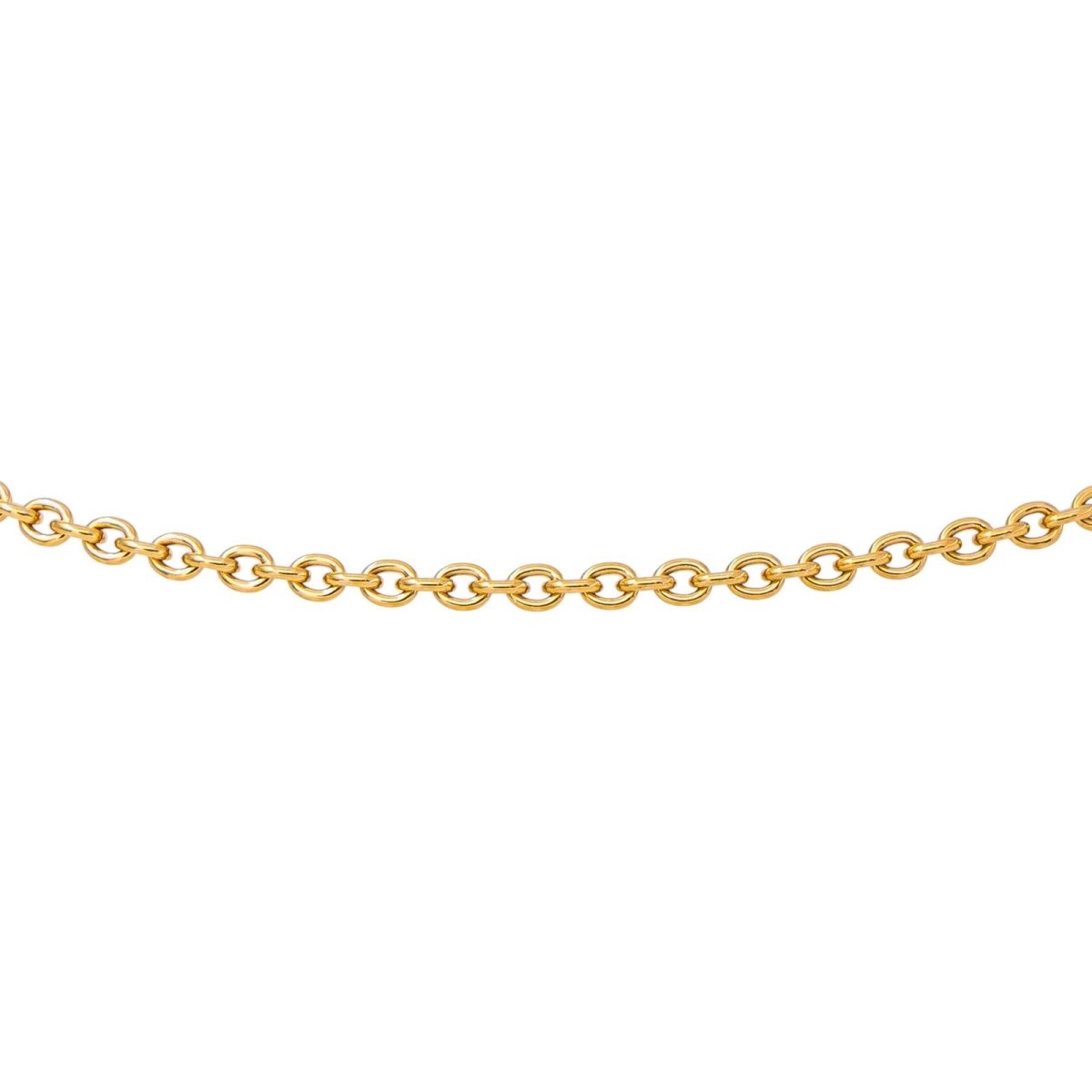 Collier Maille forçat Or jaune - Castafiore