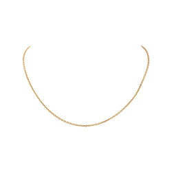 Collier Maille forçat Or jaune - Castafiore