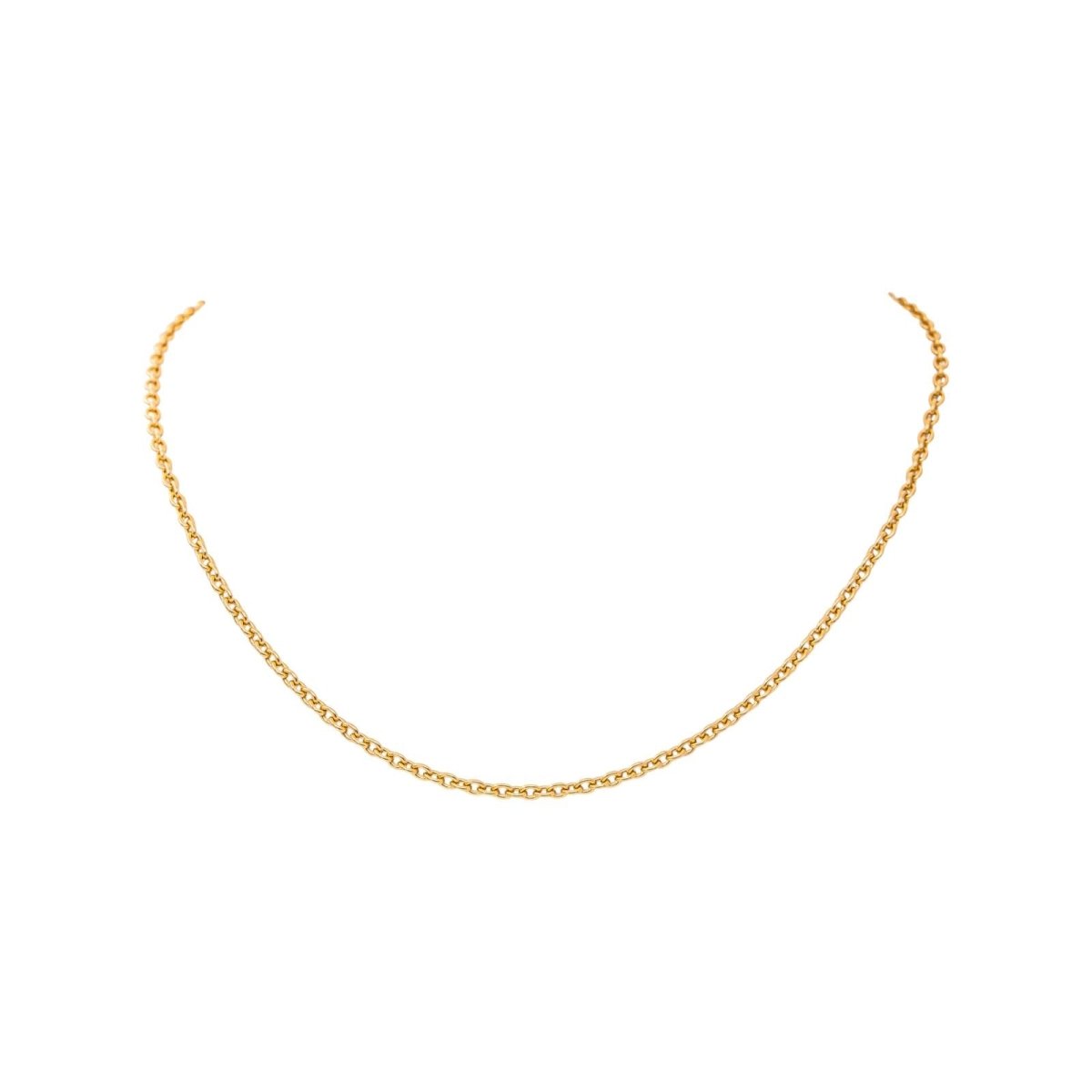 Collier Maille forçat Or jaune - Castafiore