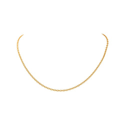 Collier Maille forçat Or jaune - Castafiore