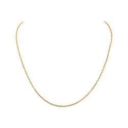 Collier maille Forçat Or jaune - Castafiore