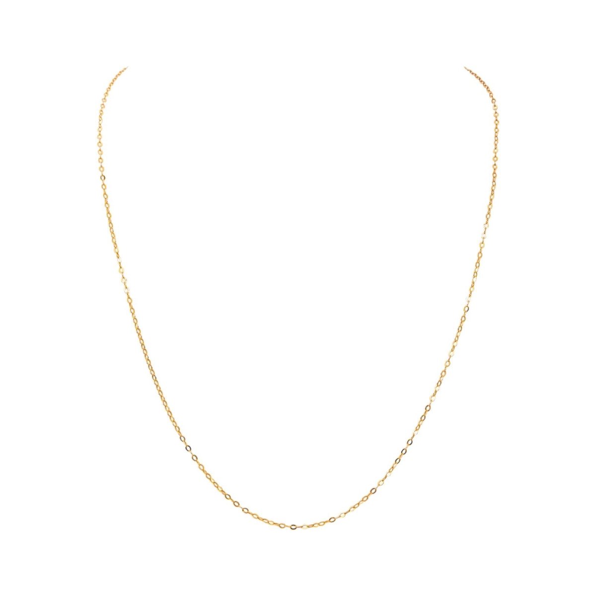 Collier Maille Forçat Or jaune - Castafiore