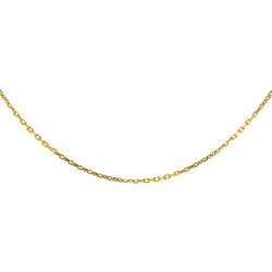 Collier maille Forçat Or jaune - Castafiore