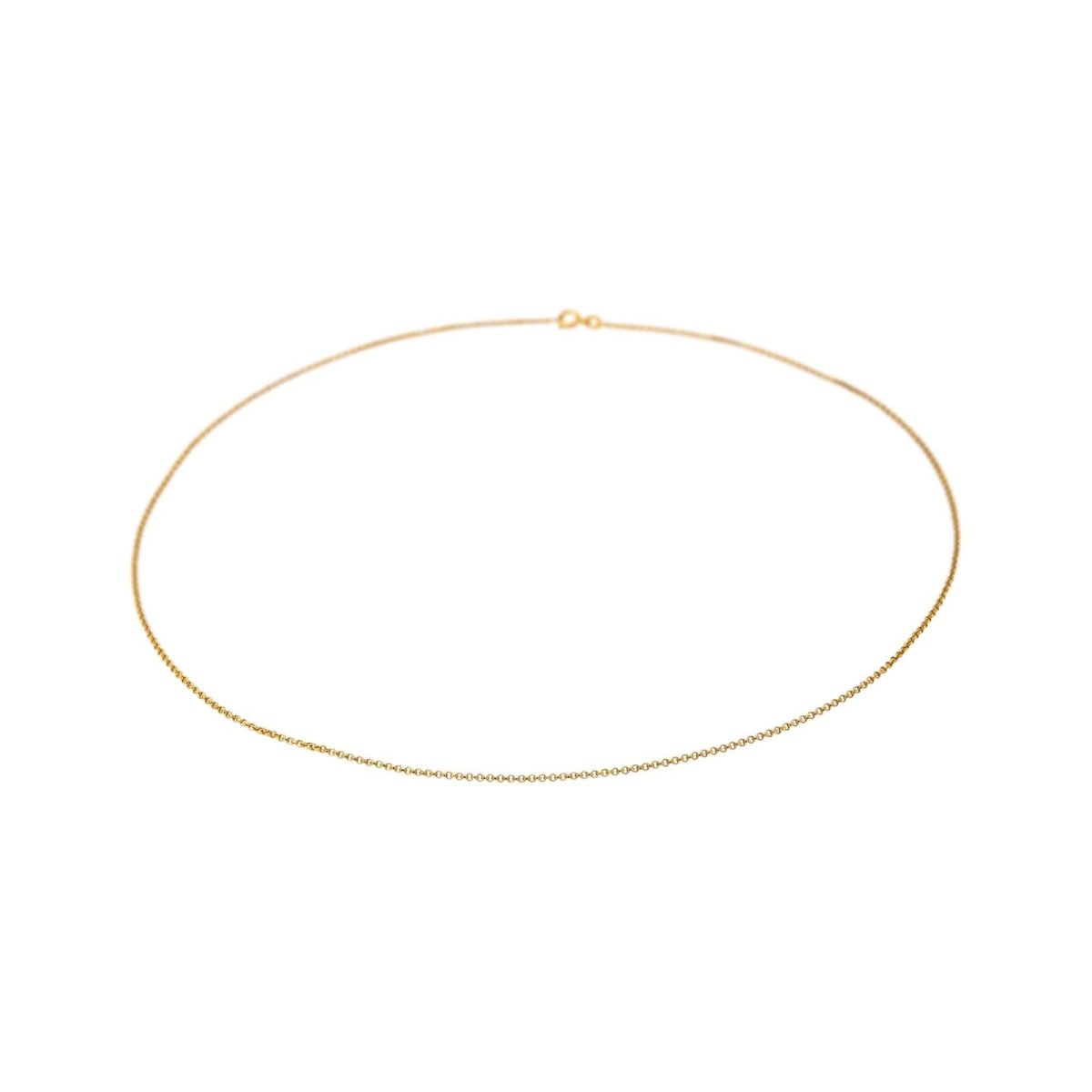 Collier maille Forçat Or jaune - Castafiore