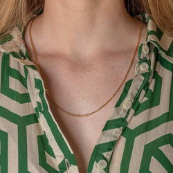 Collier Maille forçat Or jaune - Castafiore