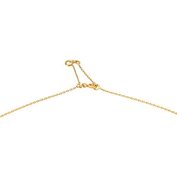 Collier Maille forçat Or jaune Saphir - Castafiore