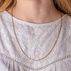 Collier Maille Forçat Or rose - Castafiore