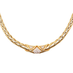 Collier Maille GAY FRÈRES en or jaune et diamants - Castafiore