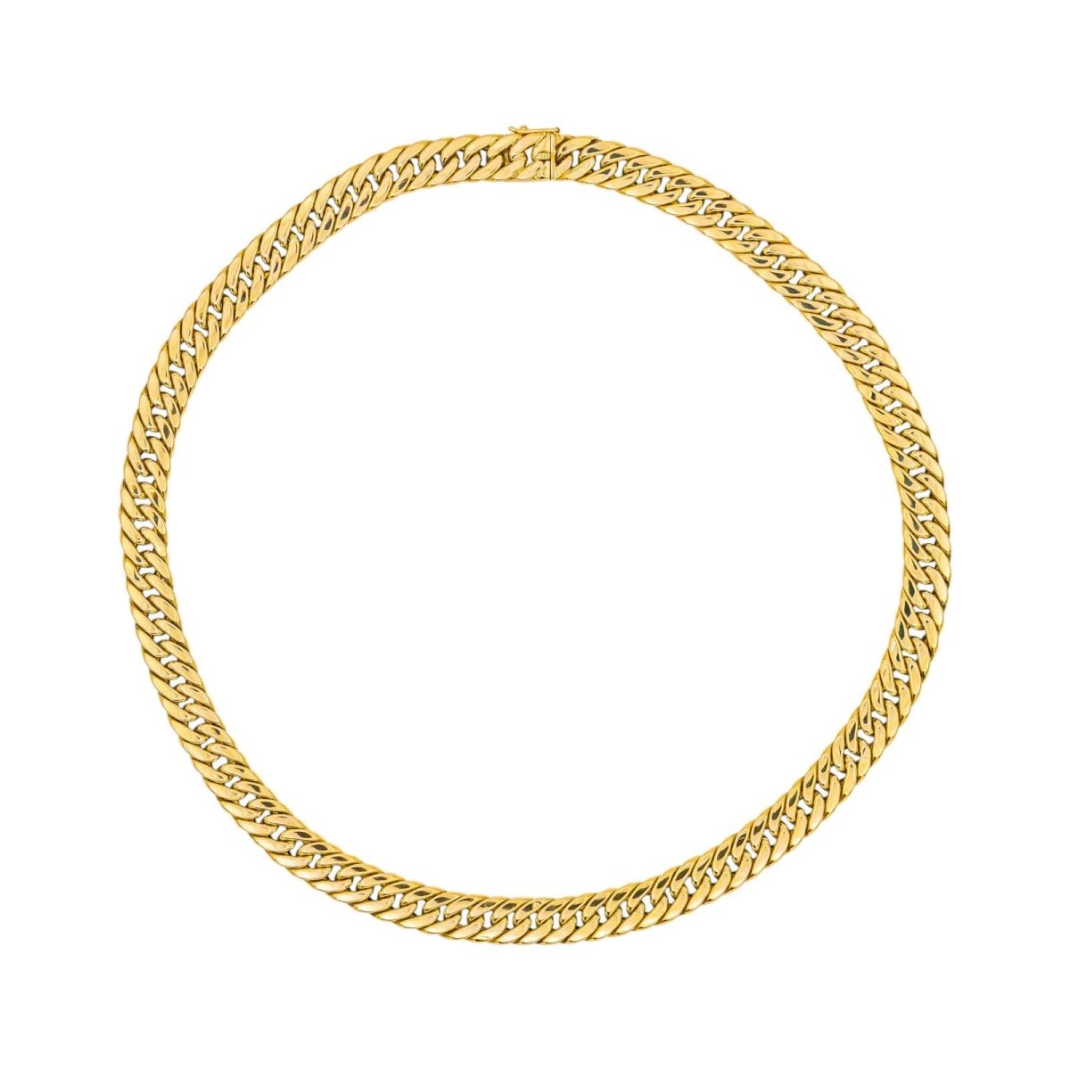 Collier Maille gourmette Or jaune - Castafiore
