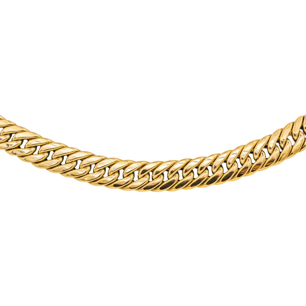 Collier Maille gourmette Or jaune - Castafiore