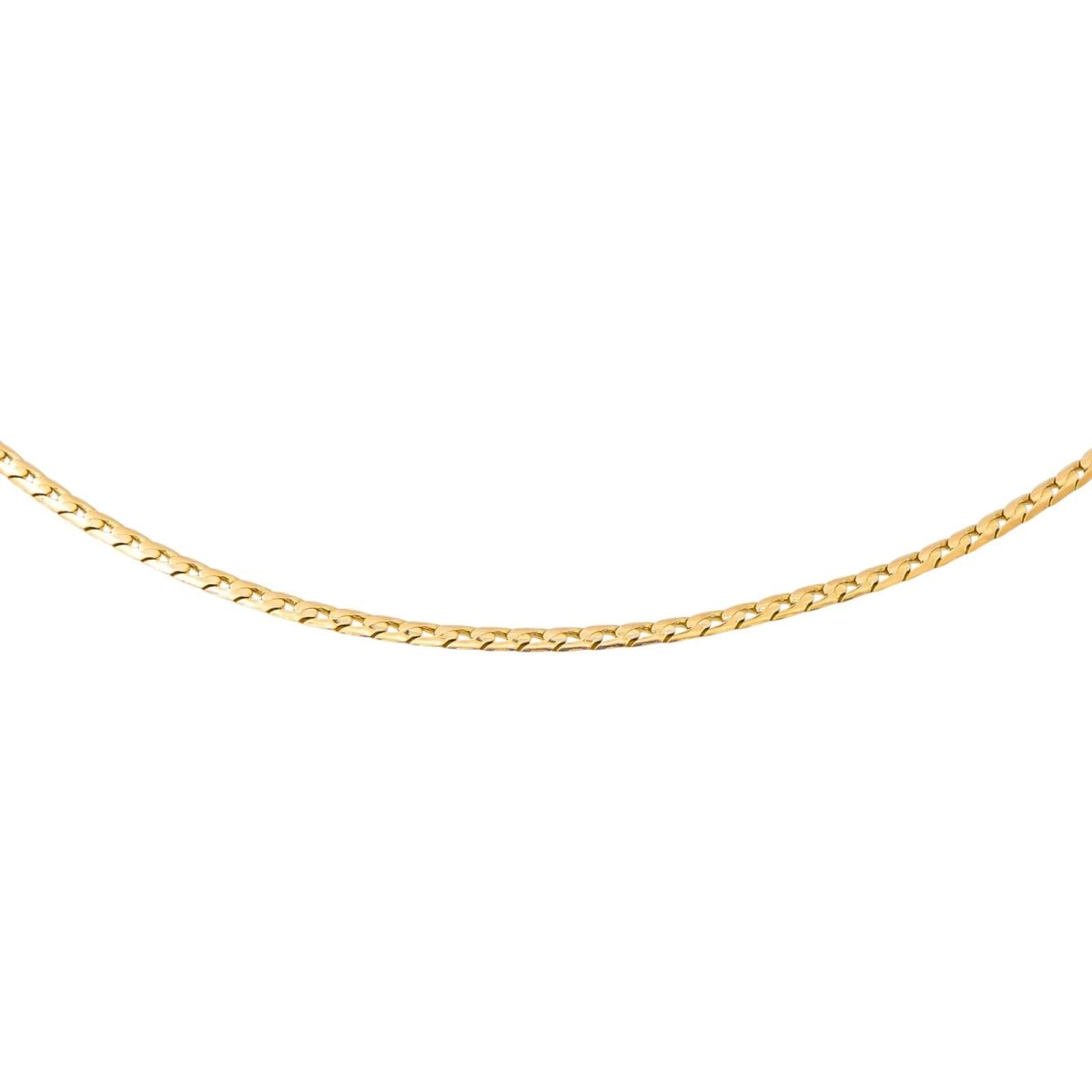 Collier Maille Gourmette Or jaune - Castafiore