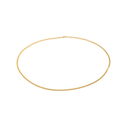 Collier Maille gourmette Or jaune - Castafiore