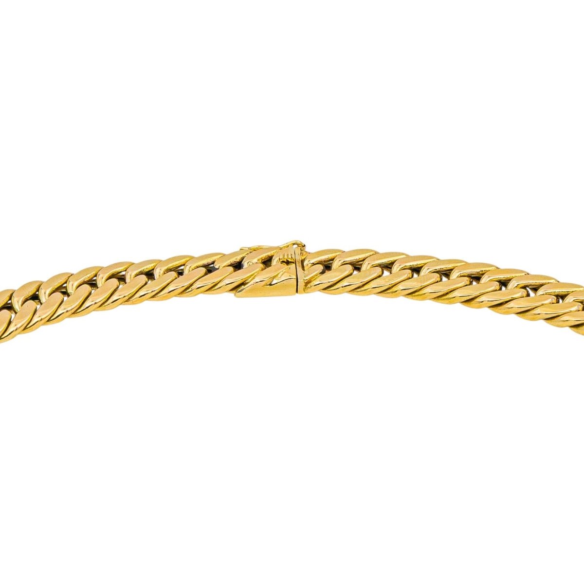 Collier Maille gourmette Or jaune - Castafiore