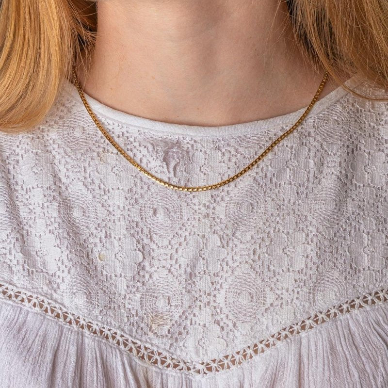 Collier Maille Gourmette Or jaune - Castafiore