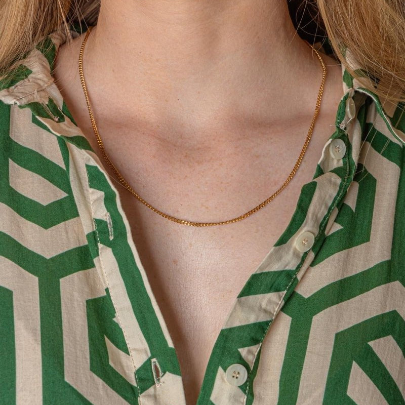 Collier Maille gourmette Or rose - Castafiore