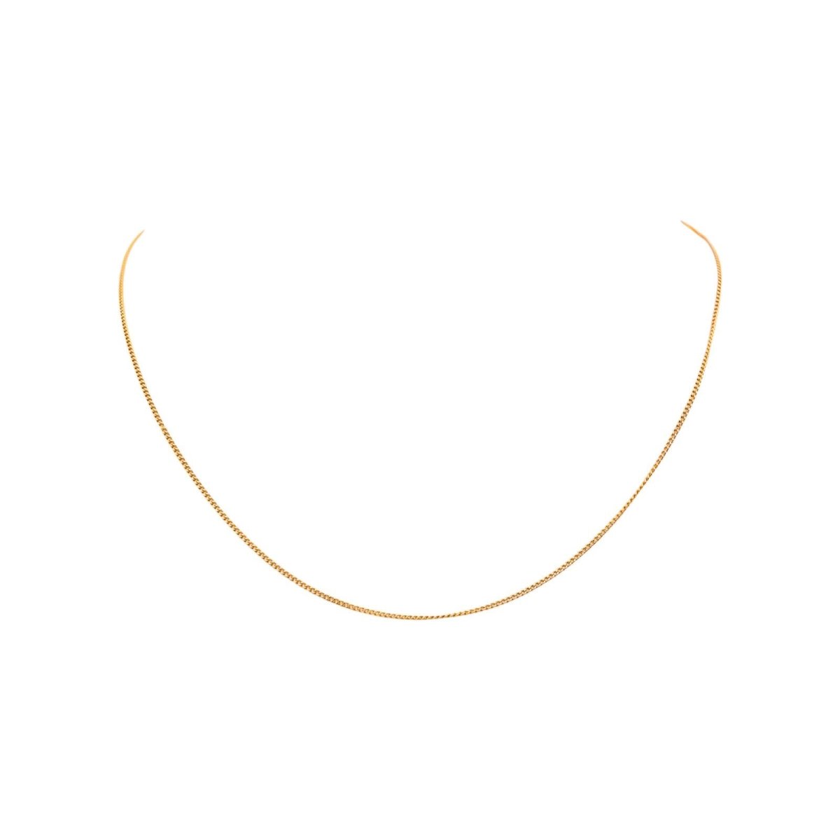 Collier Maille gourmette Or rose - Castafiore