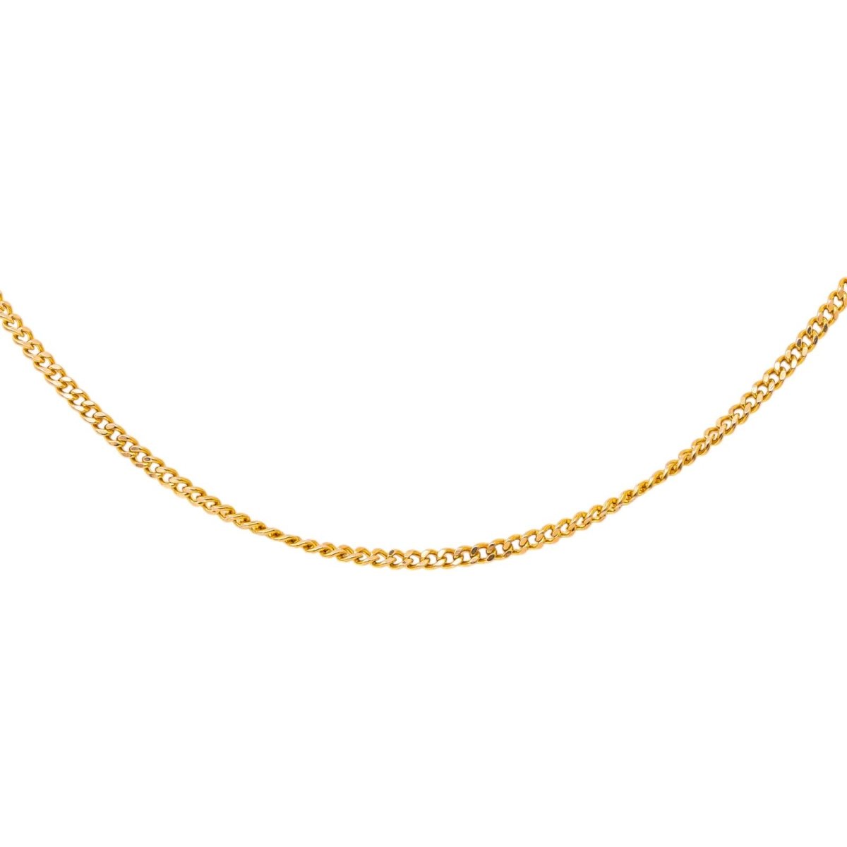 Collier Maille gourmette Or rose - Castafiore