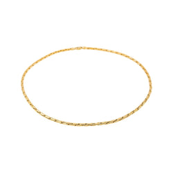 Collier maille Grain de riz Or jaune - Castafiore