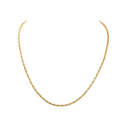 Collier Maille Grain de riz Or jaune - Castafiore