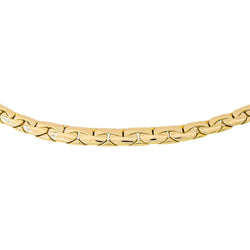 Collier maille Haricot Or jaune - Castafiore