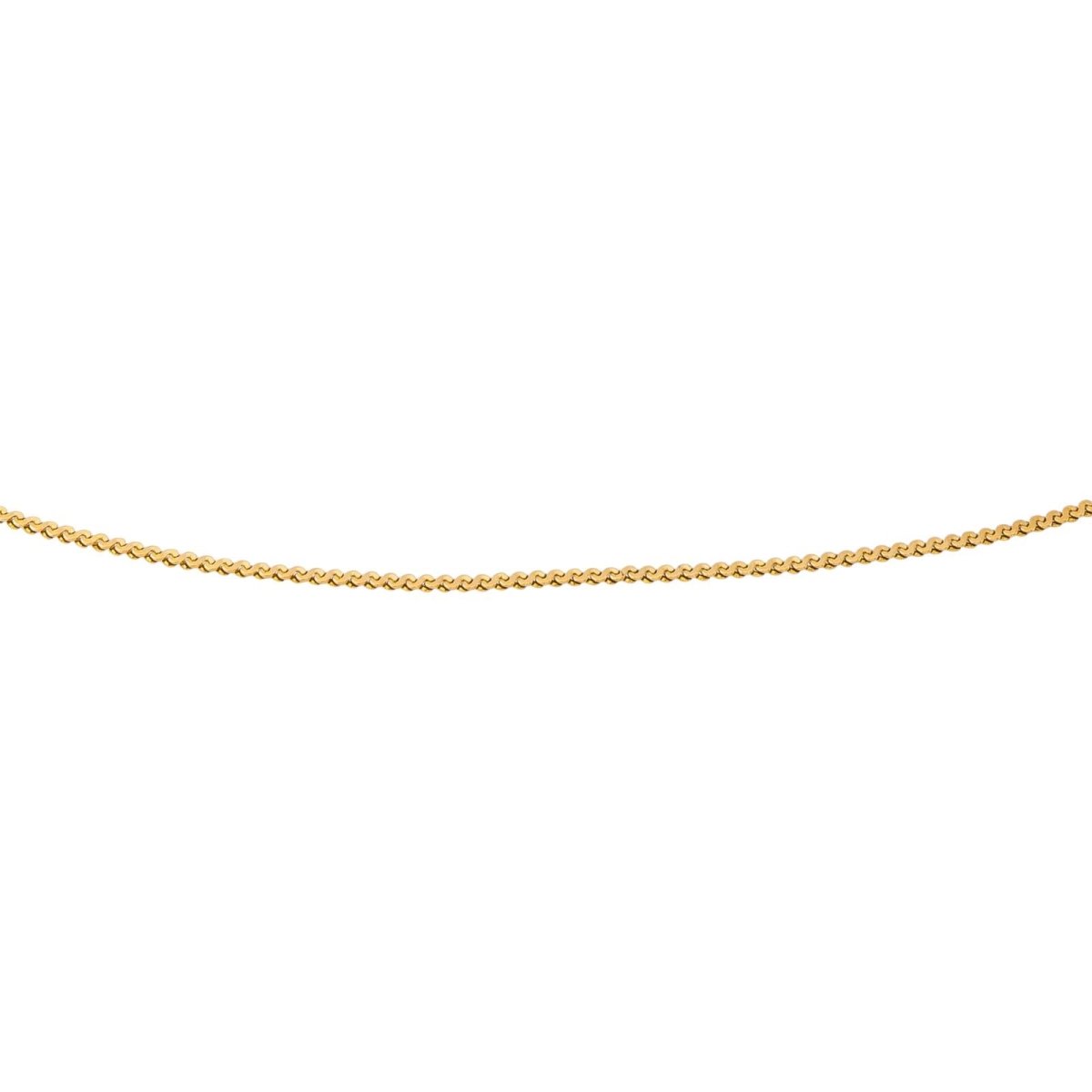 Collier Maille haricot Or jaune - Castafiore