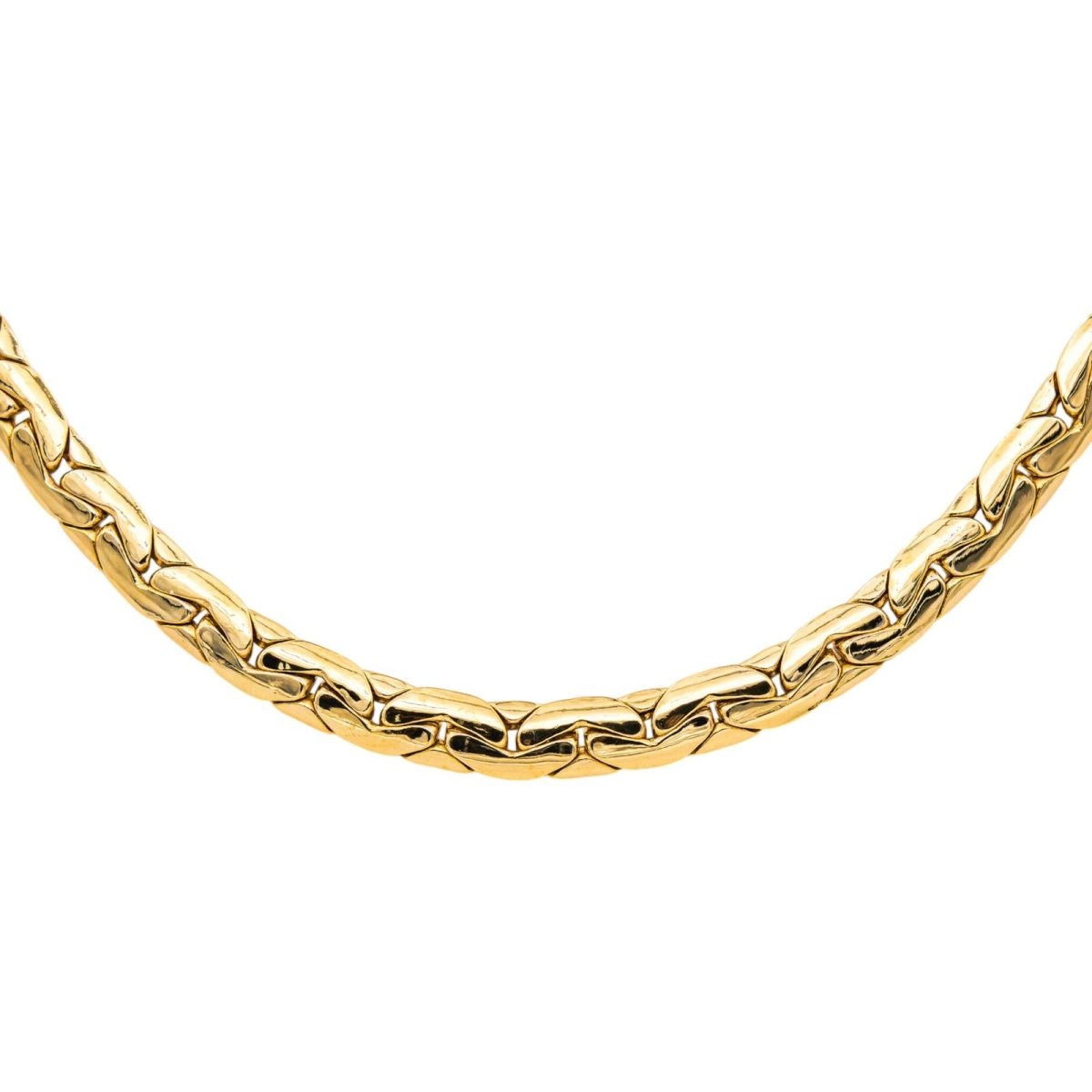 Collier Maille haricot Or jaune - Castafiore