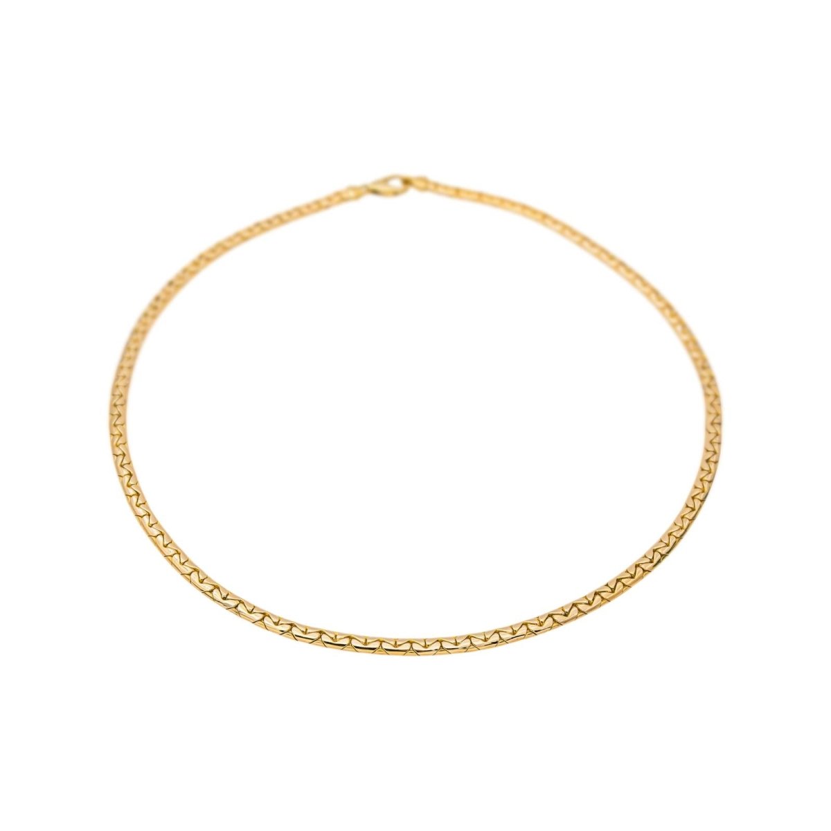 Collier Maille haricot Or jaune - Castafiore
