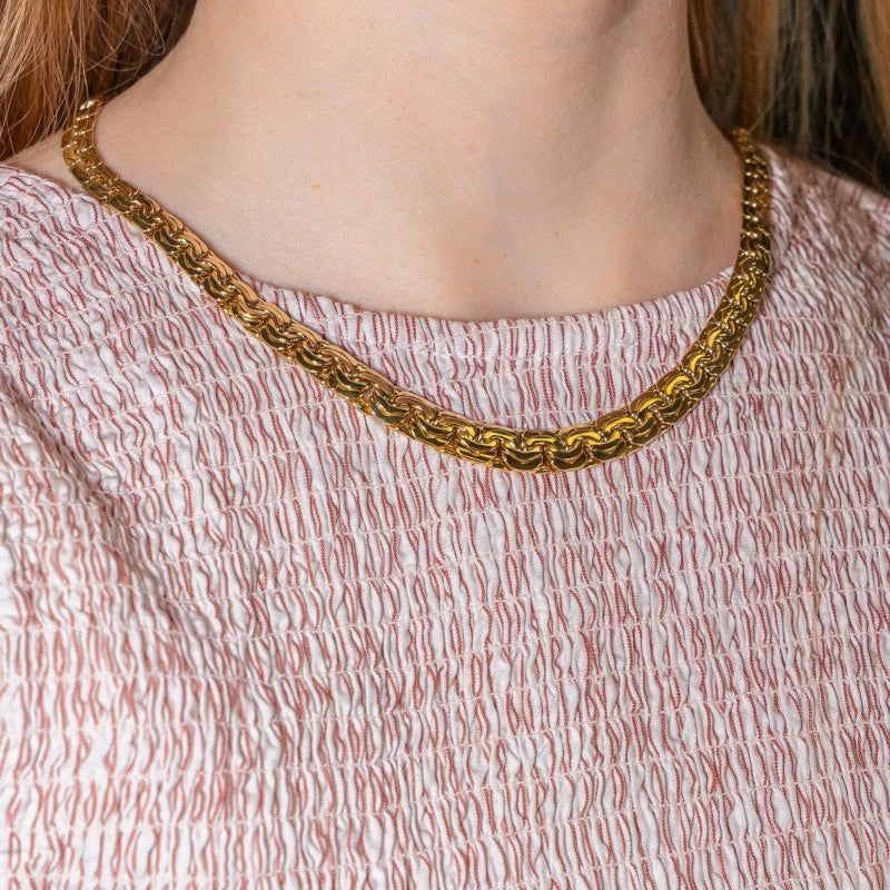 Collier Maille haricot Or jaune - Castafiore